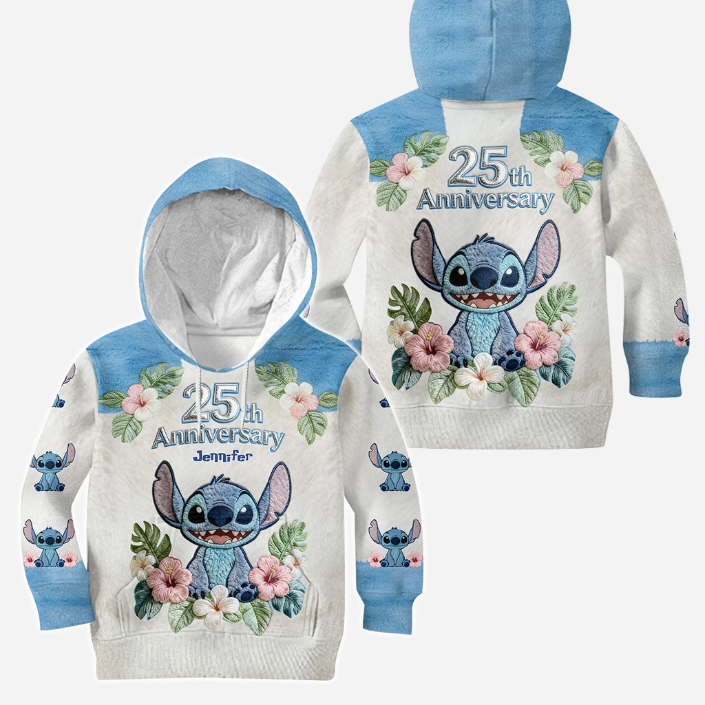 Personalized 25th Anniversary Hoodie and Leggings Set Gift for Her