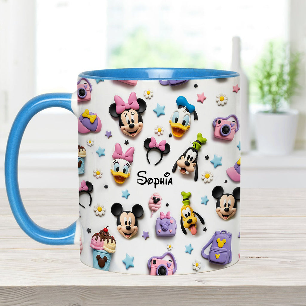 Personalized Disney Magic Mouse Mug Custom Name Christmas Gift