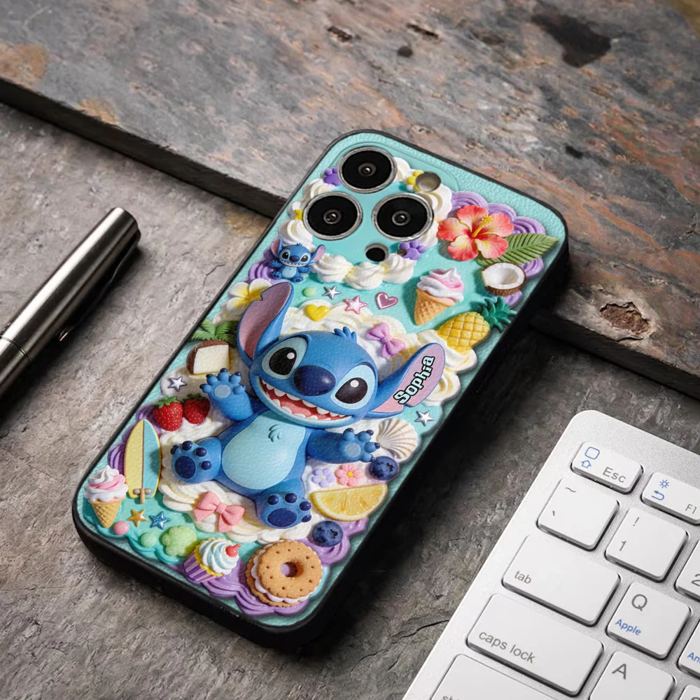 Personalized Phone Case Custom Name Gift with 3D Design Phone Case GradoCreations