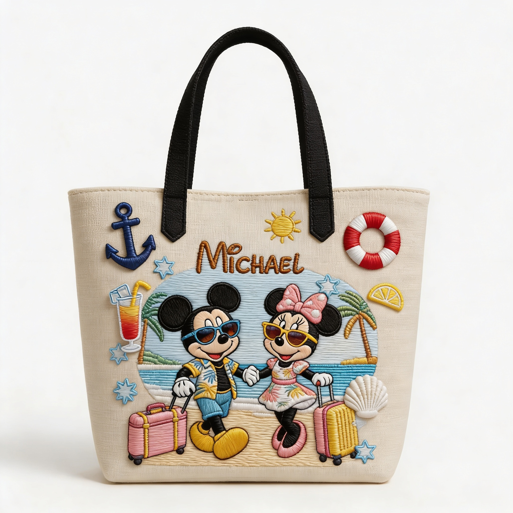 Personalized Tote Bag Custom Name Gift for Movie Fans