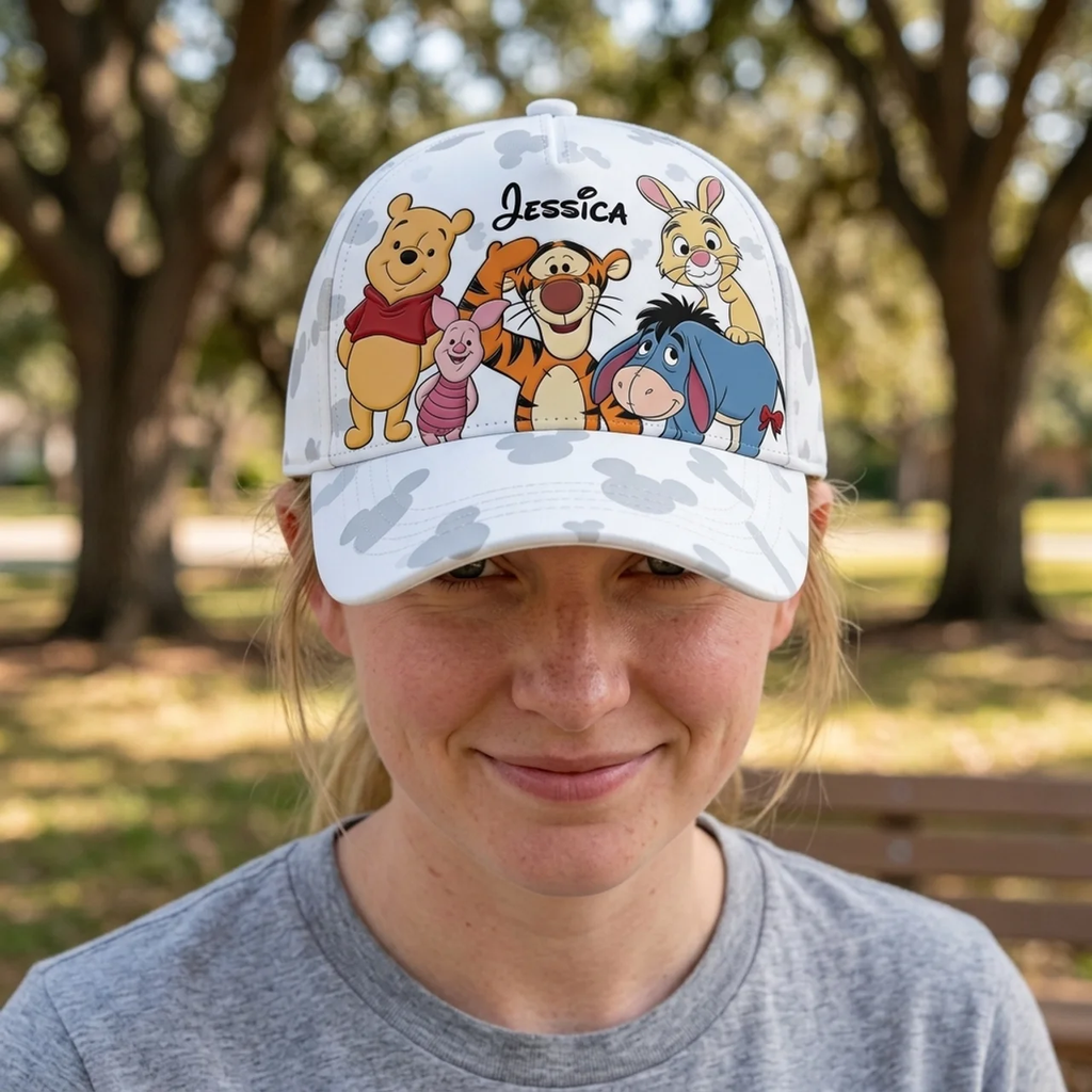 Personalized Classic Cap with Disney Characters Gift for Kids