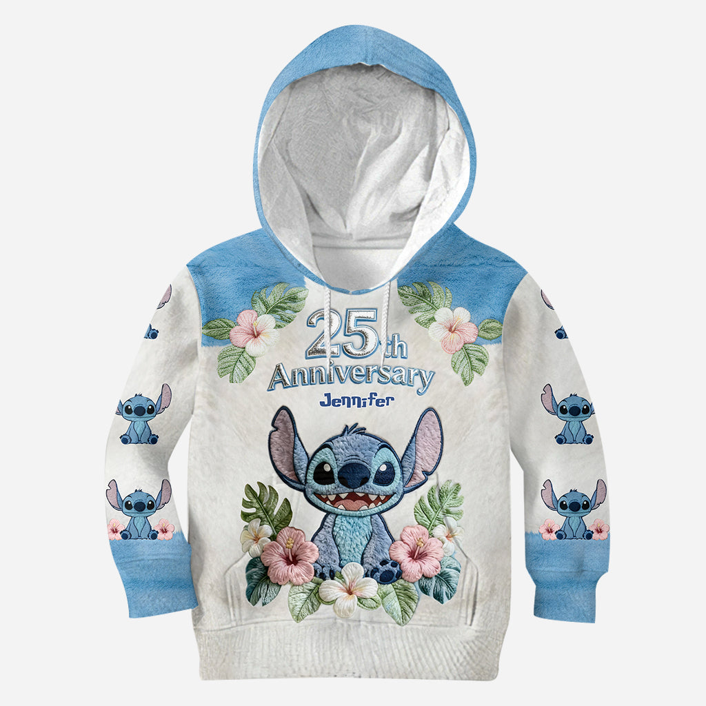 Personalized 25th Anniversary Hoodie and Leggings Set Gift for Her
