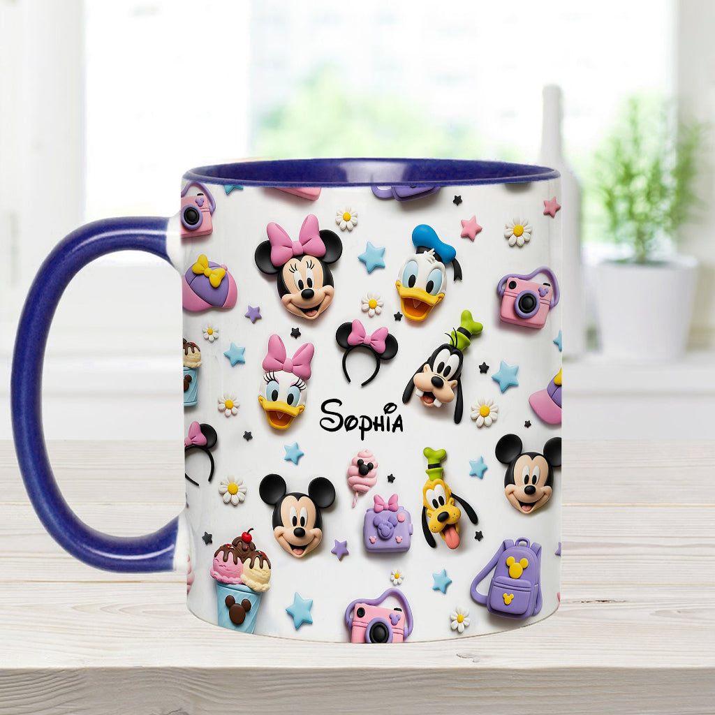 Personalized Disney Magic Mouse Mug Custom Name Christmas Gift
