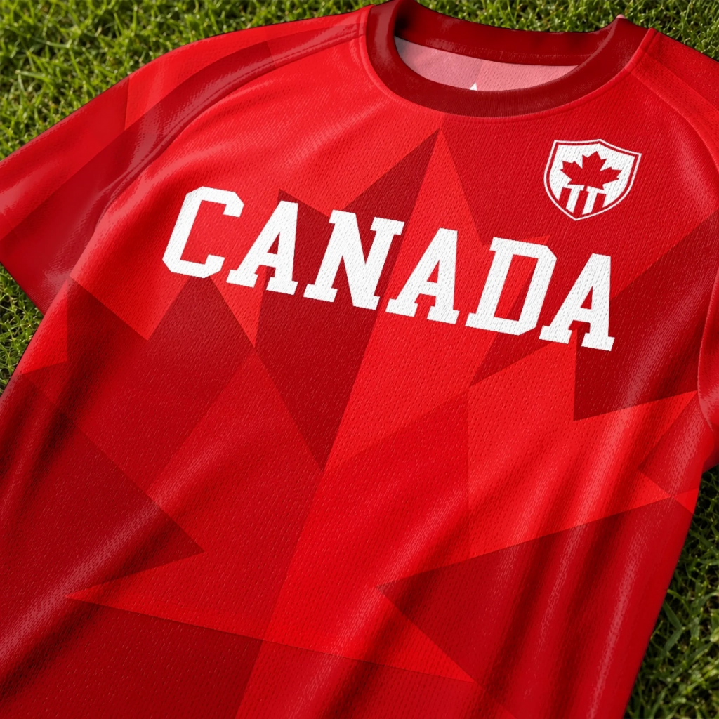 Personalized Canada Soccer Jersey Custom Name Gift for Football Lovers
