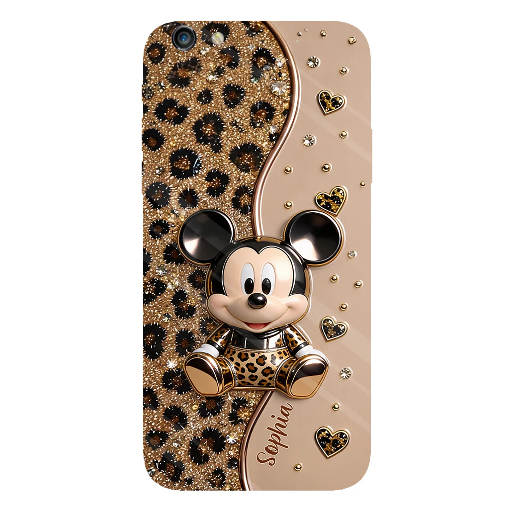 Personalized Mickey Mouse Phone Case Custom Name Gift for Her