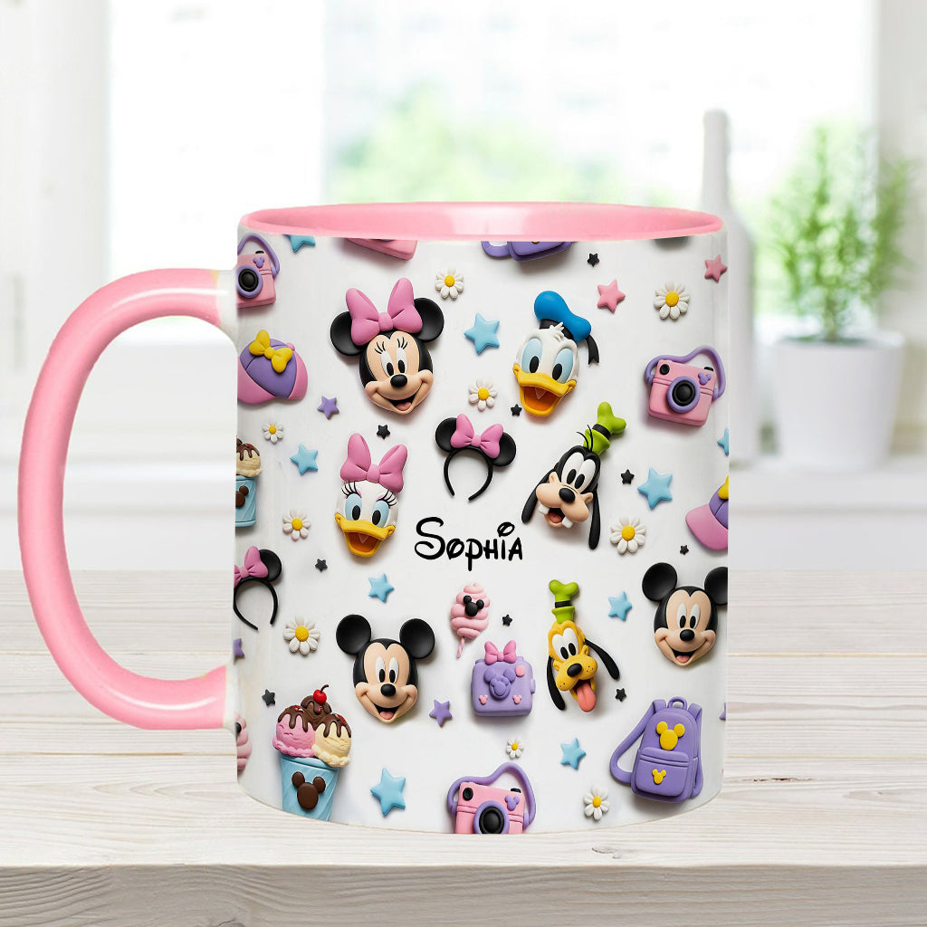 Personalized Disney Magic Mouse Mug Custom Name Christmas Gift