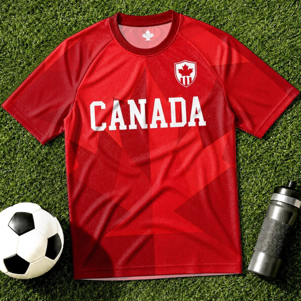 Personalized Canada Soccer Jersey Custom Name Gift for Football Lovers