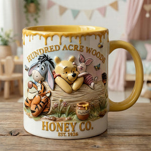Personalized Accent Mug Honey Bear 100 Years Gift for Movie Fans