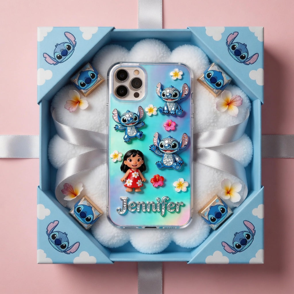 Personalized Ohana Means Family Phone Case Gift for Movie Fans