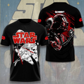 Personalized Dark Side AOP Shirt Custom Name Gift for Movie Fans