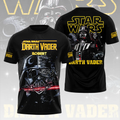 Personalized Star Wars Darth Vader All Over Shirt Gift for Movie Fans
