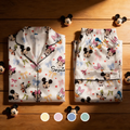 Personalized Pajama Set for Her with Magic Mouse Design | Gift for Movie Fans