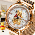 Personalized Winnie the Pooh Women's Watch 100th Anniversary Gift for Her
