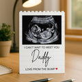 Personalized Baby Scan Building Block Gift for Daddy HN590 - Building Blocks GradoCreations