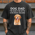 Personalized Dog Dad Comfort Shirt The Snack Dealer Gift Comfort Shirt GradoCreations