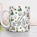 Personalized 3D Mug Custom Kids Names Gift for Dad HN590 - 3D Mug GradoCreations