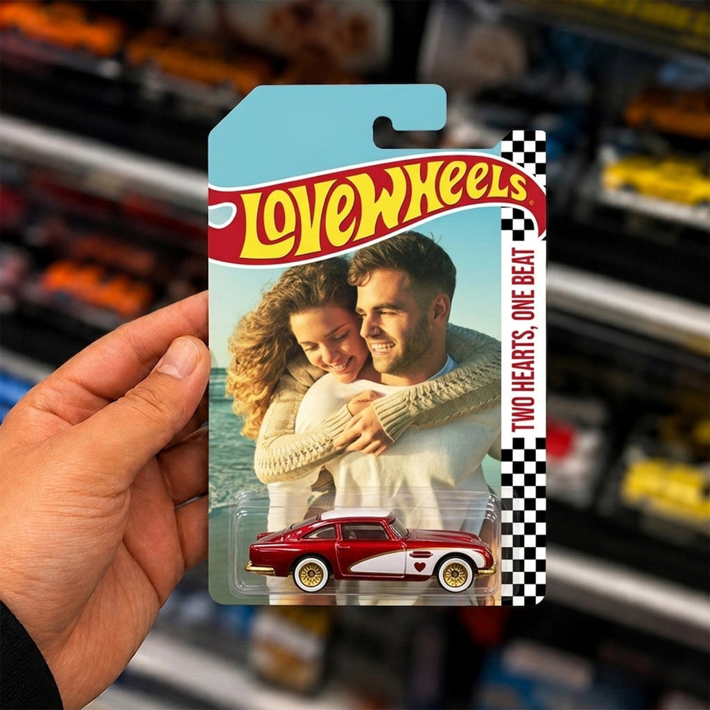 Personalized Photo Hot Wheels Collector Gift for Dad - Unique Birthday/Anniversary HN590 - Hot Wheels GradoCreations