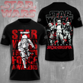 Personalized Star Wars AOP Shirt for Movie Fans Custom Name Gift