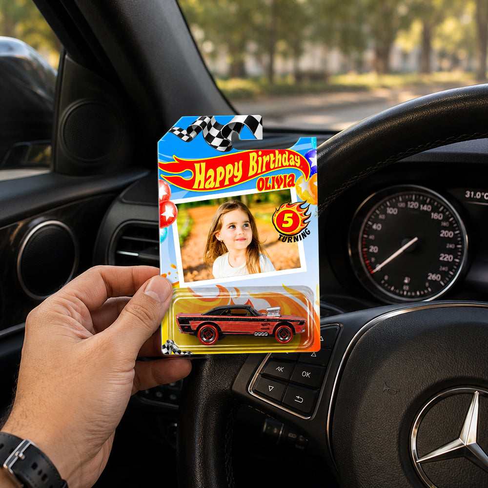 Personalized Photo Hot Wheels Car Custom Birthday Gift HN590 - Hot Wheels GradoCreations