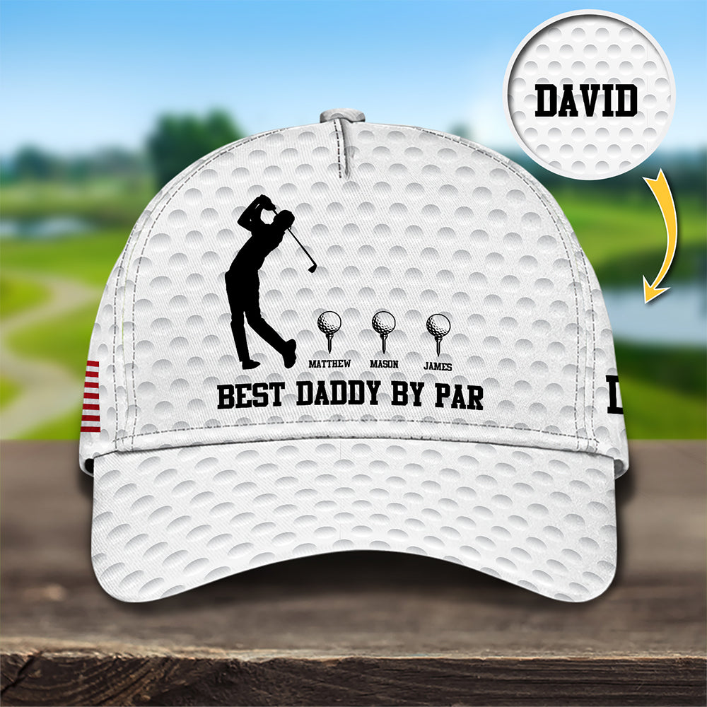 Personalized Golf Cap Best Dad Gift Custom Name for Father's Day HN590 - AOP Cap GradoCreations