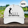 Personalized Golf Cap Best Dad Gift Custom Name for Father's Day HN590 - AOP Cap GradoCreations