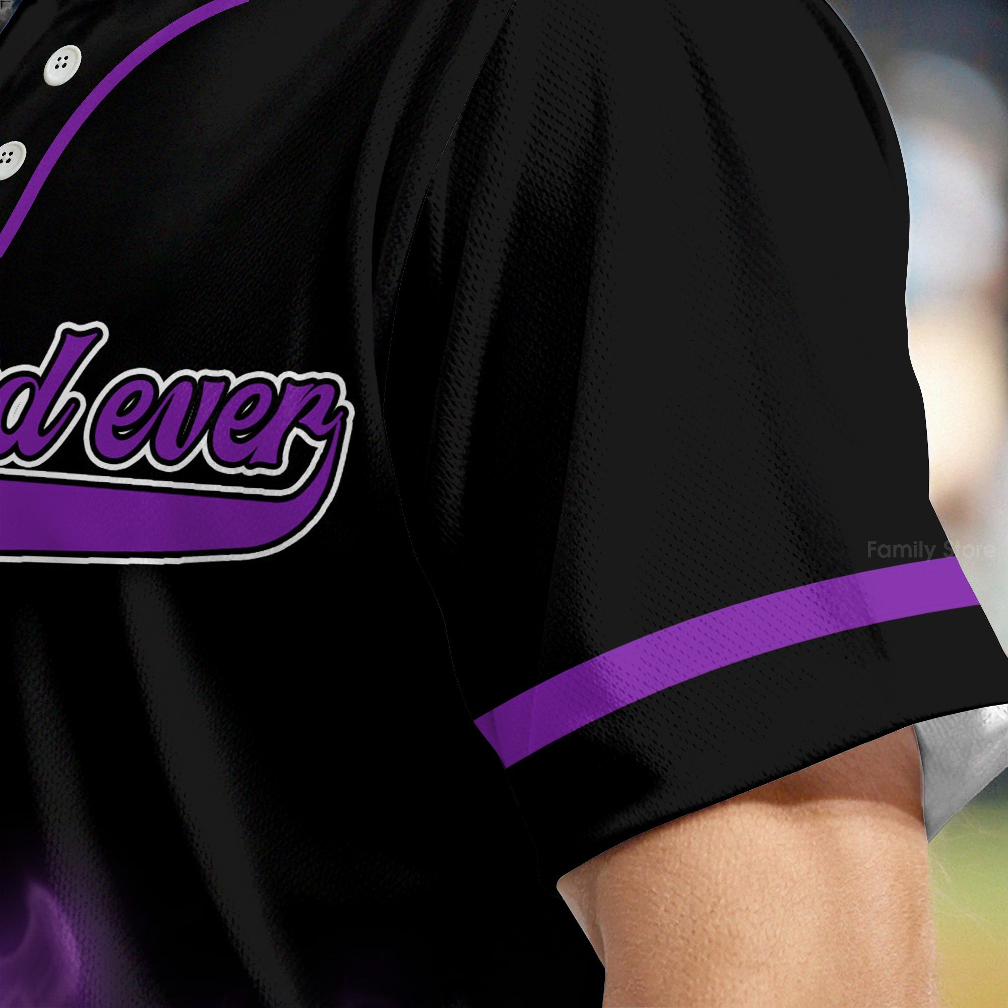 Personalized Baseball Jersey Best Dad Ever Gift for Him