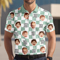 Personalized Baby Face Polo Shirt Gift for Dad or Mom HN590 - Men's Polo Shirt GradoCreations