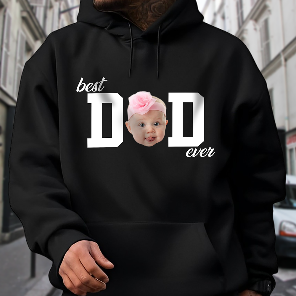 Personalized Dark Shirt Custom Photo Best Dad or Mom Gift HN590 - Tshirt GradoCreations
