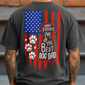 Personalized Father's Day Comfort Shirt for Dog Dads Unique Gift Comfort Shirt Back GradoCreations