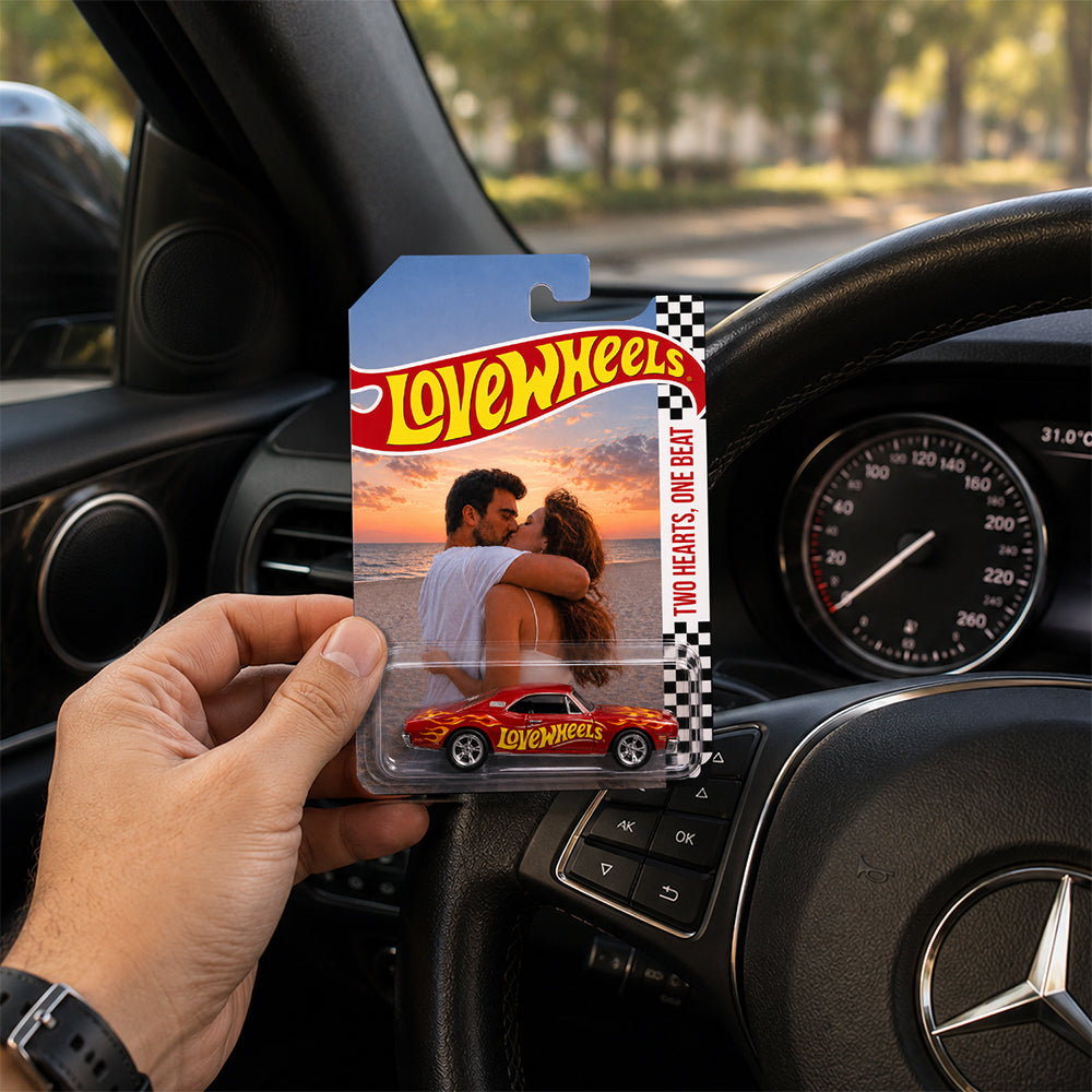 Personalized Photo Hot Wheels Collector Gift for Dad - Unique Birthday/Anniversary HN590 - Hot Wheels GradoCreations