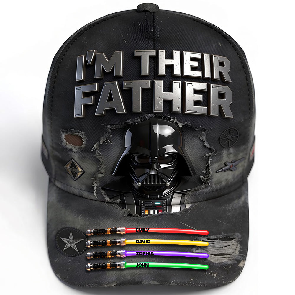 Personalized Classic Cap I'm Their Father Gift for Dad