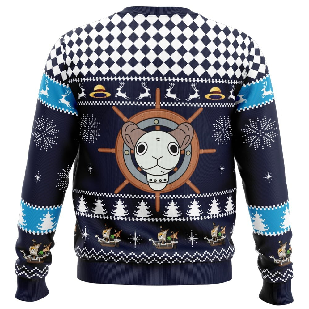 Personalized One Piece Ugly Sweater Gift for Dad, Grandpa | Holiday Adventure