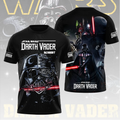 Personalized Star Wars Darth Vader All Over Shirt Gift for Movie Fans