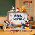 Personalized Acrylic Teacher Plaque Custom Name Gift