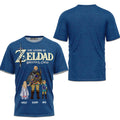 Personalized 3D T-Shirt The Legend of Zeldad Gift for Dad