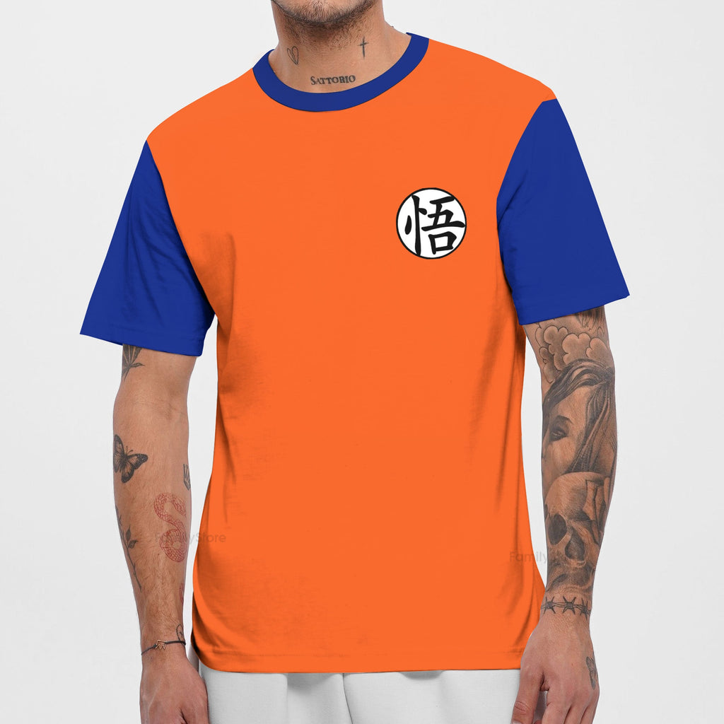 Personalized Super Saiyan 3D T-Shirt Gift for Dad or Grandpa