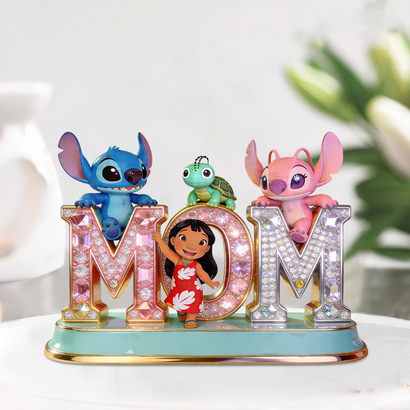 Personalized Acrylic Mom Plaque Gift for Mother's Day