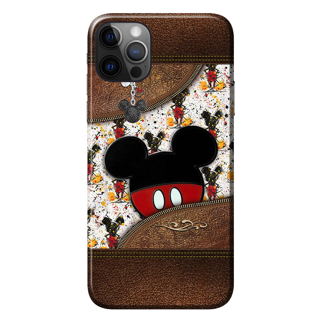 Personalized Mickey Mouse Phone Case Custom Name Gift