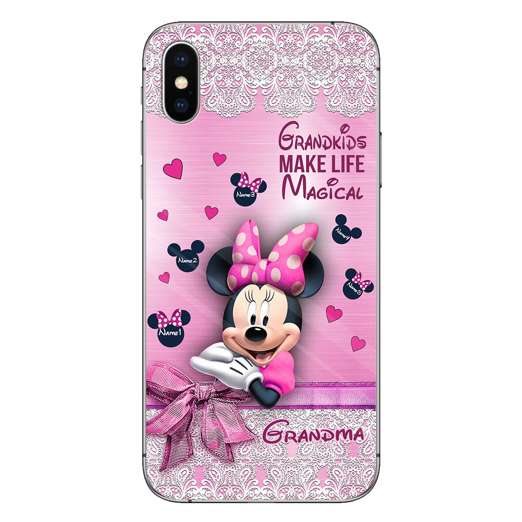 Personalized Grandma Phone Case with Grandkids Design Phone case GradoCreations