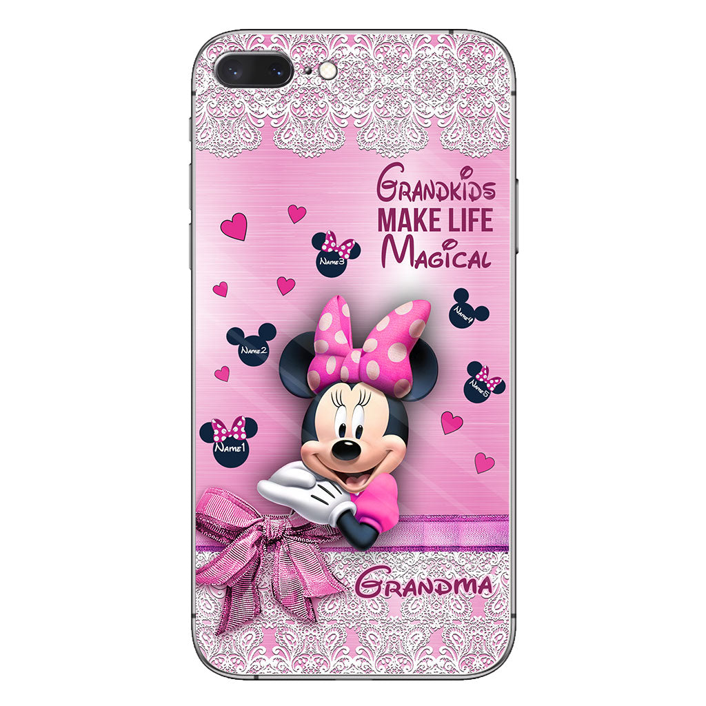 Personalized Grandma Phone Case with Grandkids Design Phone case GradoCreations