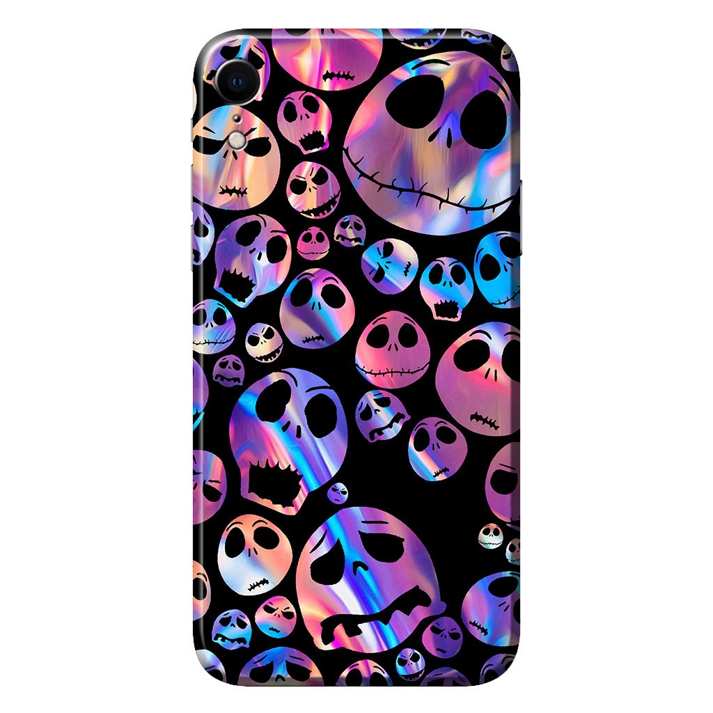 Personalized Nightmare Purple Hologram Phone Case for Halloween Gift Phone case GradoCreations
