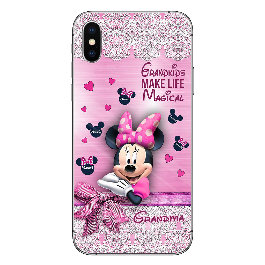 Personalized Grandma Phone Case with Grandkids Design Phone case GradoCreations