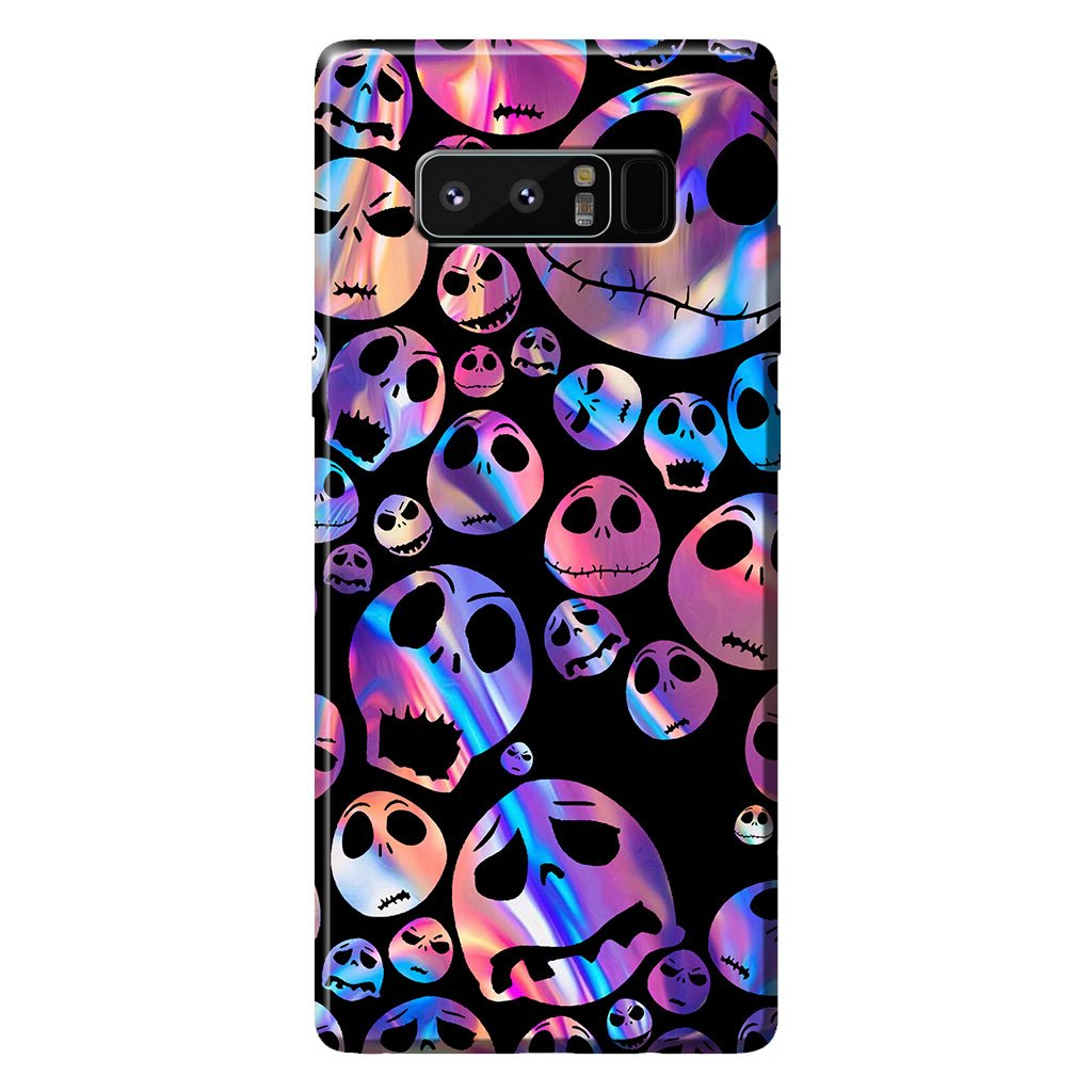 Personalized Nightmare Purple Hologram Phone Case for Halloween Gift Phone case GradoCreations