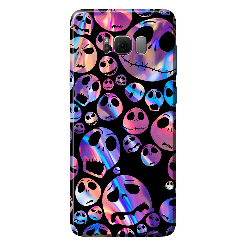 Personalized Nightmare Purple Hologram Phone Case for Halloween Gift Phone case GradoCreations