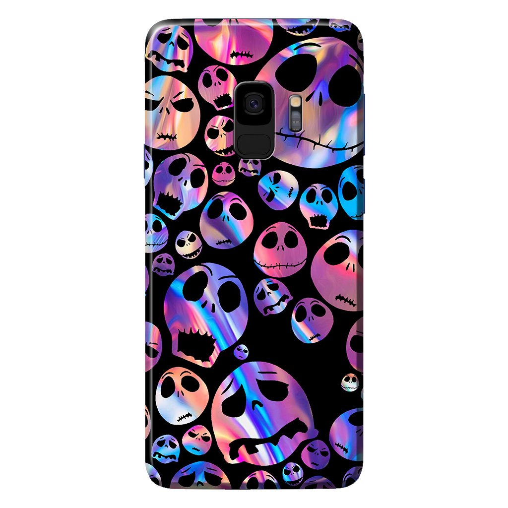 Personalized Nightmare Purple Hologram Phone Case for Halloween Gift Phone case GradoCreations