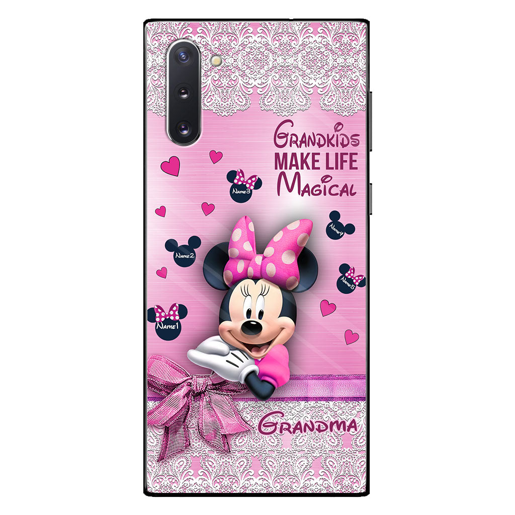 Personalized Grandma Phone Case with Grandkids Design Phone case GradoCreations