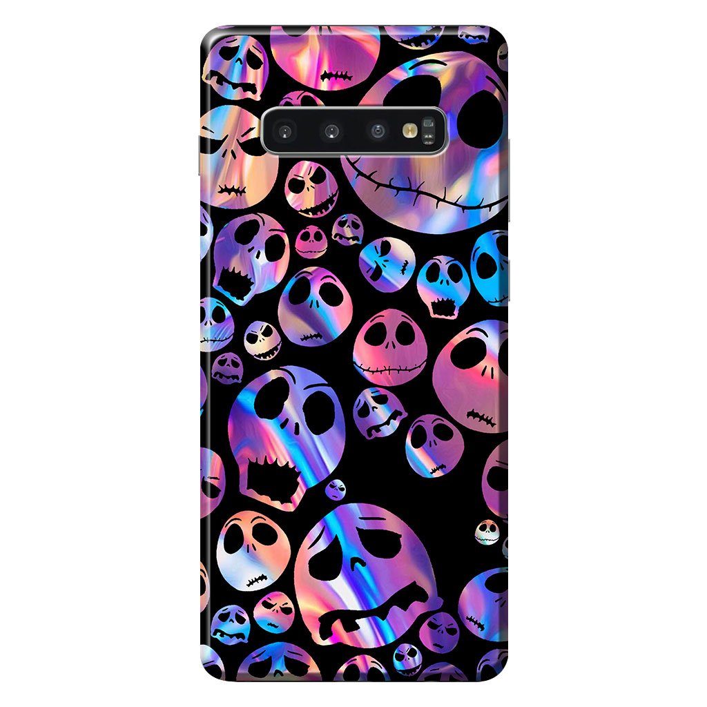 Personalized Nightmare Purple Hologram Phone Case for Halloween Gift Phone case GradoCreations