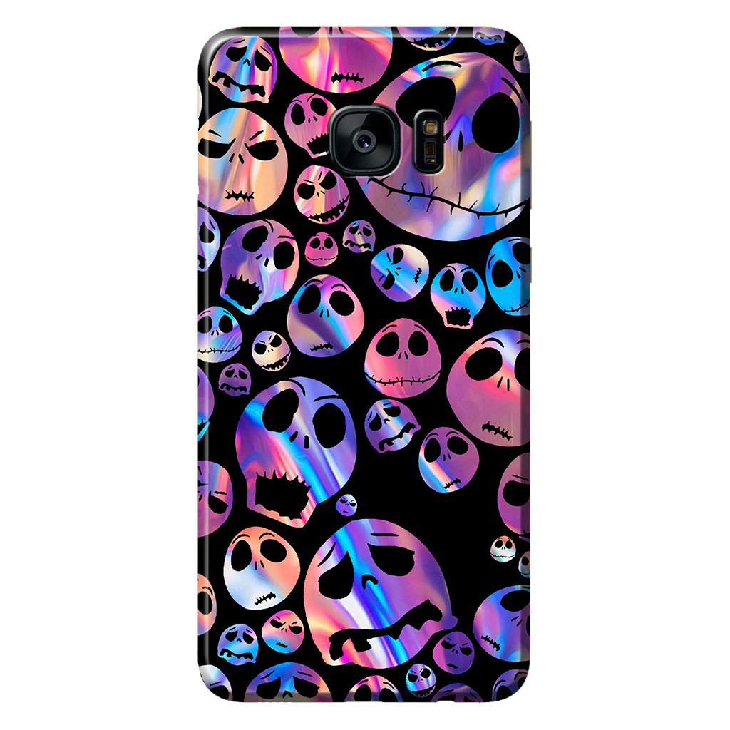 Personalized Nightmare Purple Hologram Phone Case for Halloween Gift Phone case GradoCreations