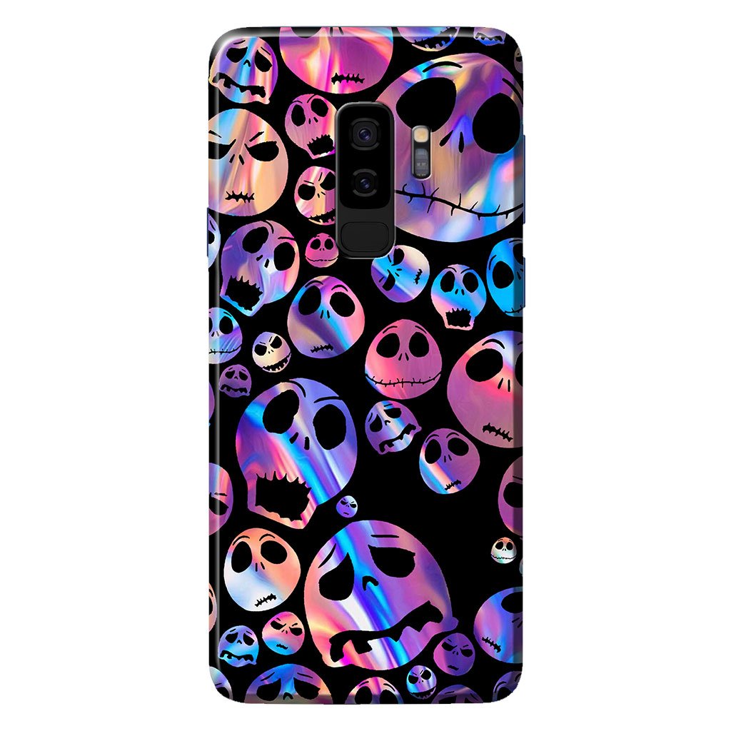 Personalized Nightmare Purple Hologram Phone Case for Halloween Gift Phone case GradoCreations