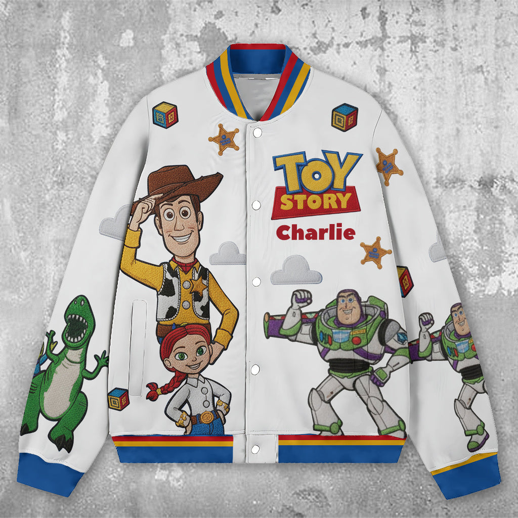 Personalized Toy Story Varsity Jacket Custom Name Gift Varsity Jacket GradoCreations